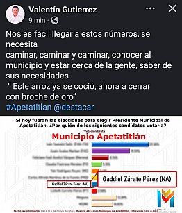 Acudan de falsas encuestas publicadas por hermano de alcalde de Apetatitlán 
