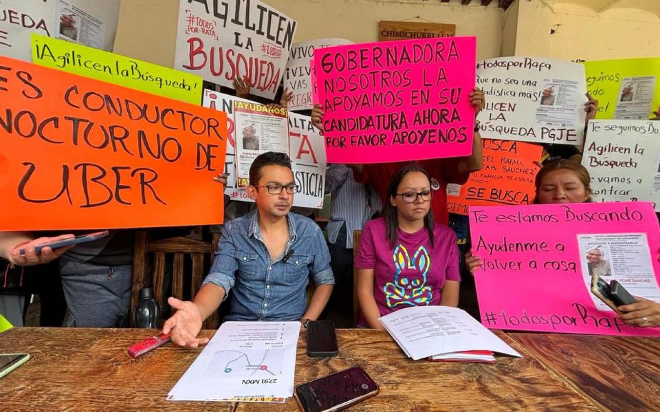 Familiares piden justicia por desaparición de Rafael Sánchez