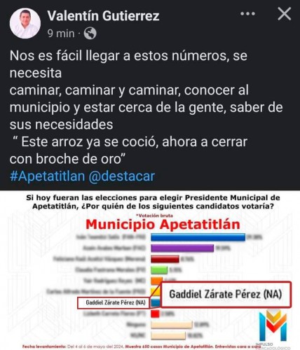 Acudan de falsas encuestas publicadas por hermano de alcalde de Apetatitlán 