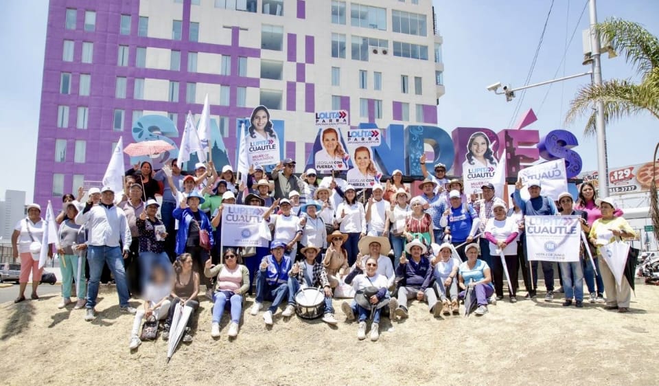 Con más de 100 acciones en materia de infraestructura, Lupita Cuautle se compromete a entregar resultados en beneficio de San Andrés Cholula