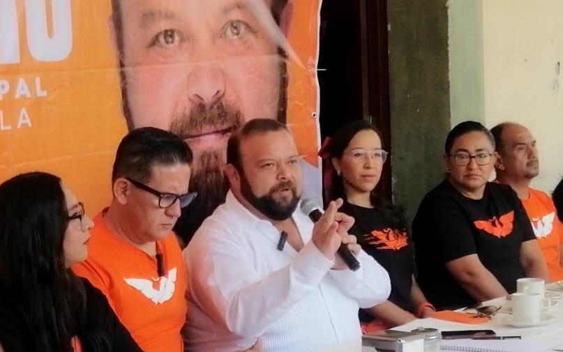 Isauro López “Chawaro” de MC presenta a cholultecas sus propuestas para transformar la ciudad