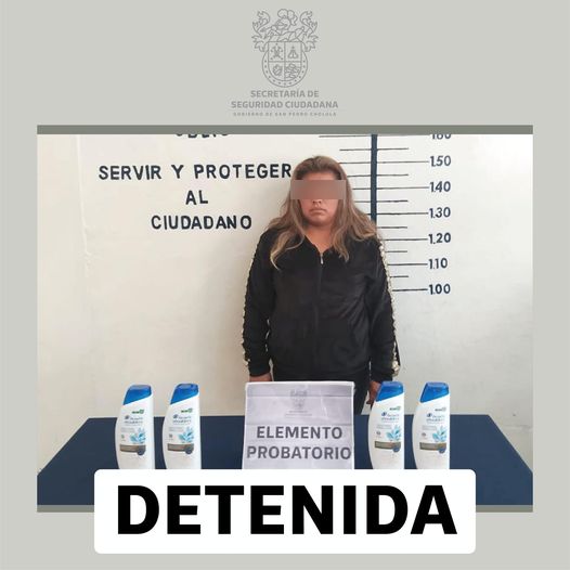 Participación ciudadana y rápida acción de SSC Cholula logran detención de posibles infractores