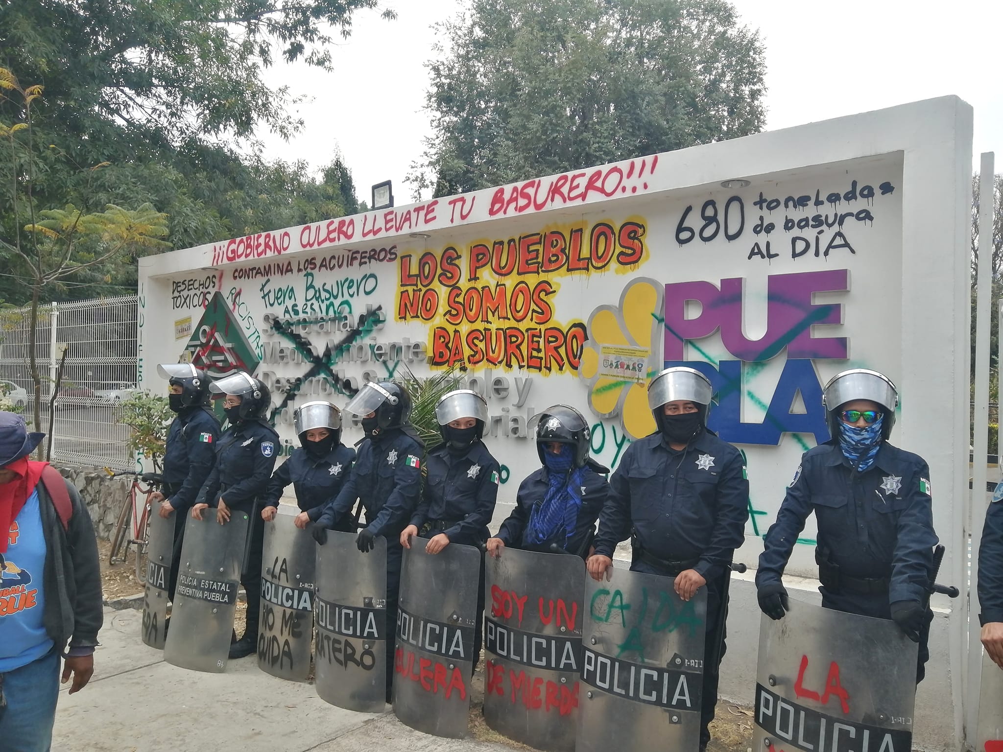 Berenice Porquillo propone solución conjunta para el relleno sanitario en San Andrés Cholula