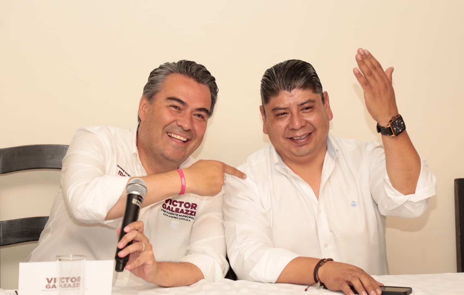 Suman más liderazgos políticos al proyecto de gobierno de Víctor Galeazzi 