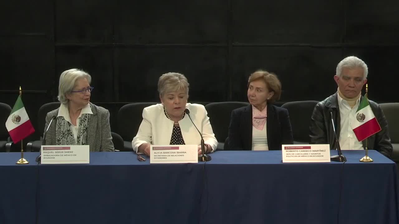México denuncia a Ecuador ante la Corte Internacional de Justicia