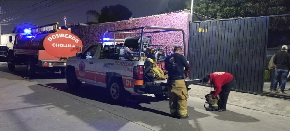 incidente en fábrica de textiles