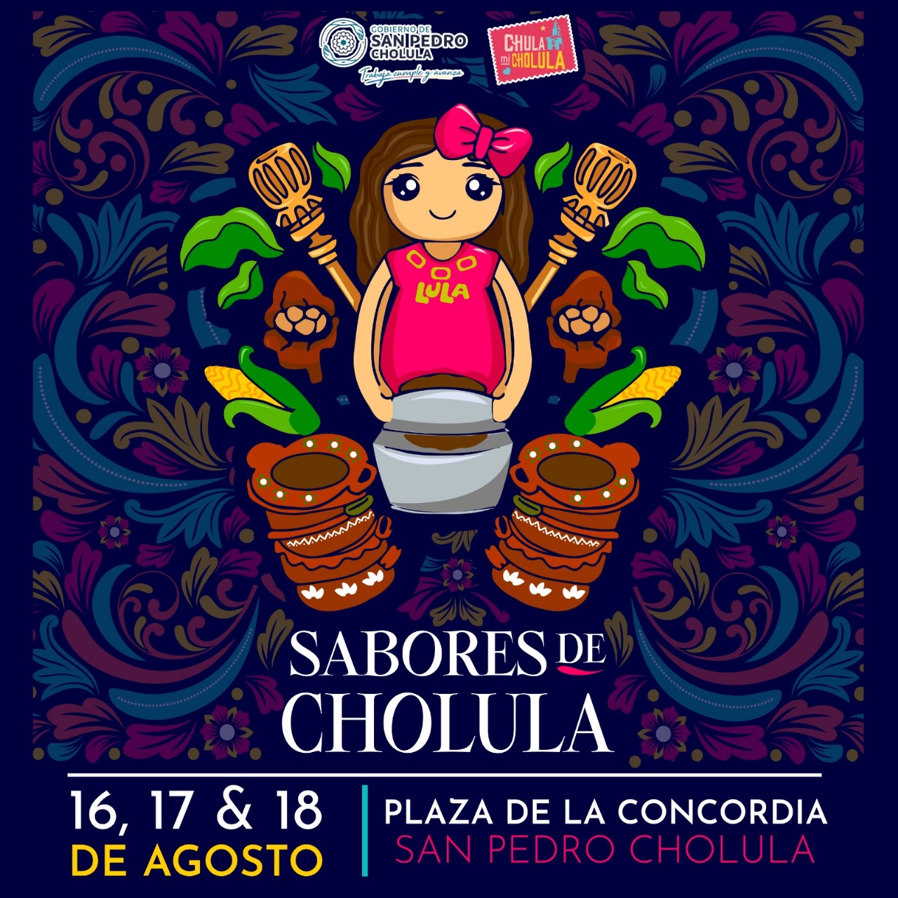 San Pedro Cholula se prepara para la primera feria gastronómica "Sabores de Cholula"