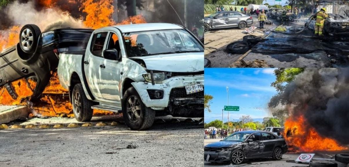 Incendio lote Tehuacán