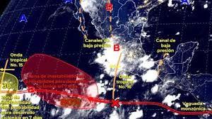 SMN monitorea posible formación de dos zonas de baja presión en el Pacífico