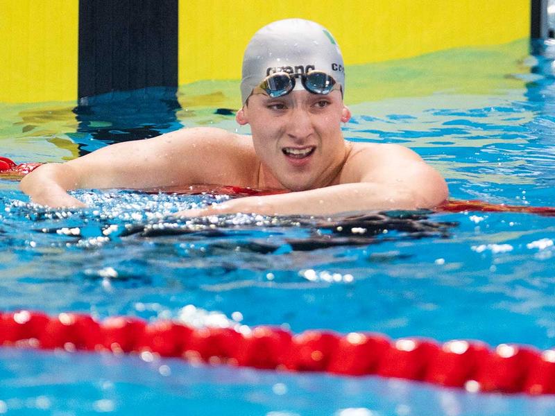 Gabriel Castaño avanza a semifinales de 50 libre en los Juegos Olímpicos de París