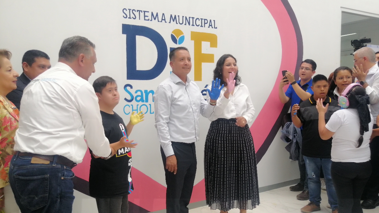 Consolida Edmundo Tlatehui segunda fase del SMDIF en San Andrés Cholula