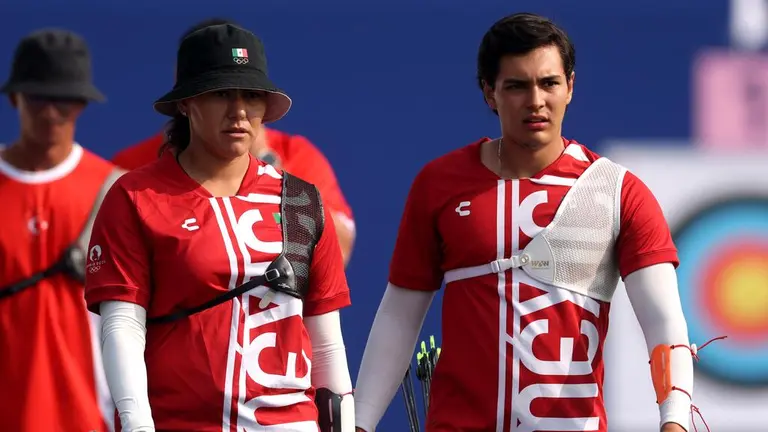 Alejandra Valencia y Matías Grande quedan eliminados en equipos mixtos de tiro con arco 