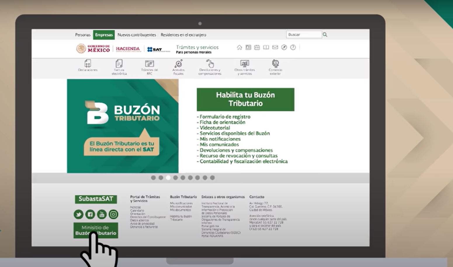 El SAT exige habilitar el Buzón Tributario antes de 2025 para evitar sanciones