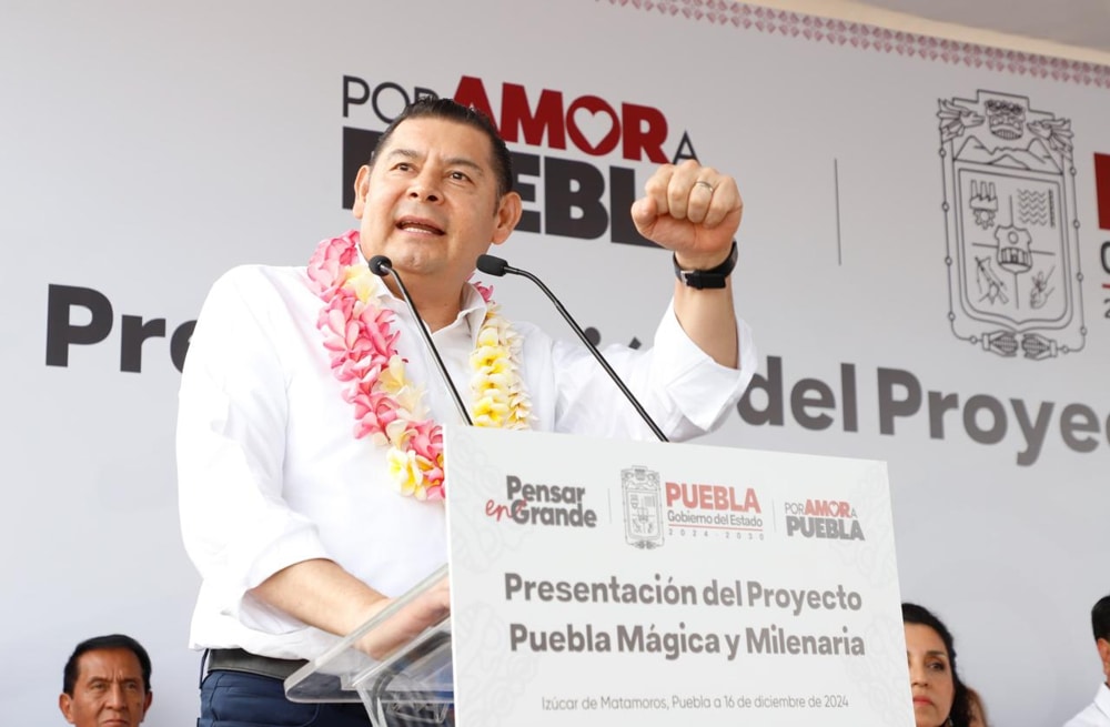 Alejandro Armenta impulsa el desarrollo de Puebla con el Proyecto Milenario