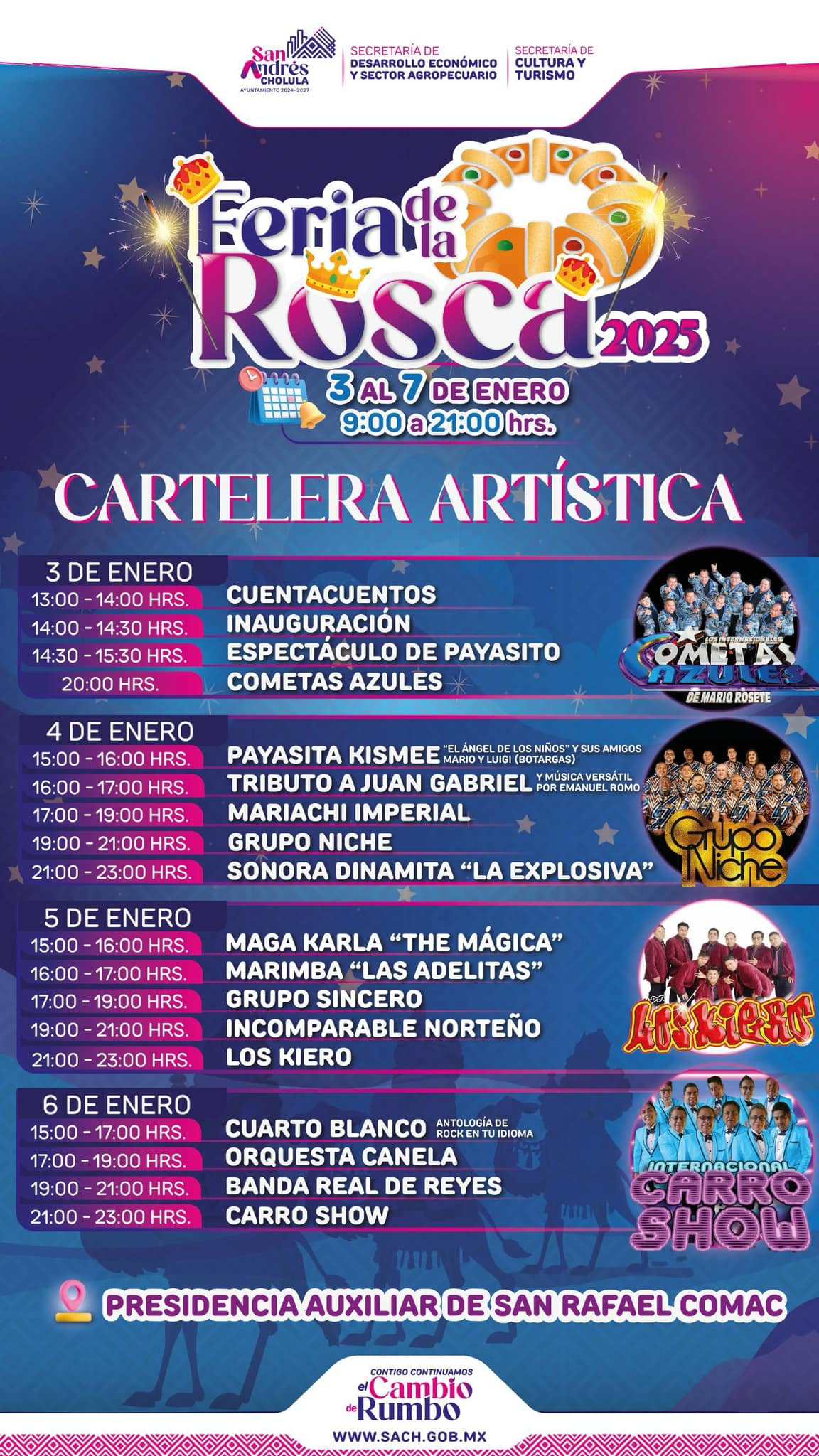 feria de la rosca 2025 sach 3