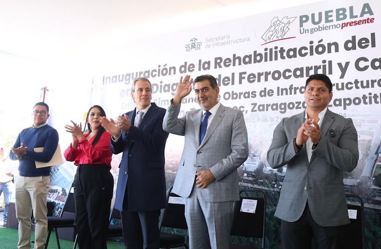 Sergio Salomón transforma Puebla con obras que conectan comunidades