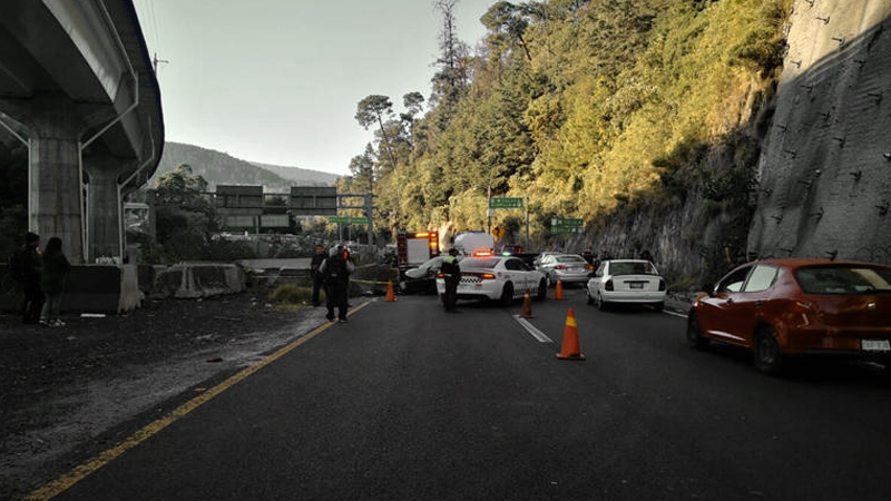 Trágico accidente en la Carretera México-Marquesa deja una víctima mortal