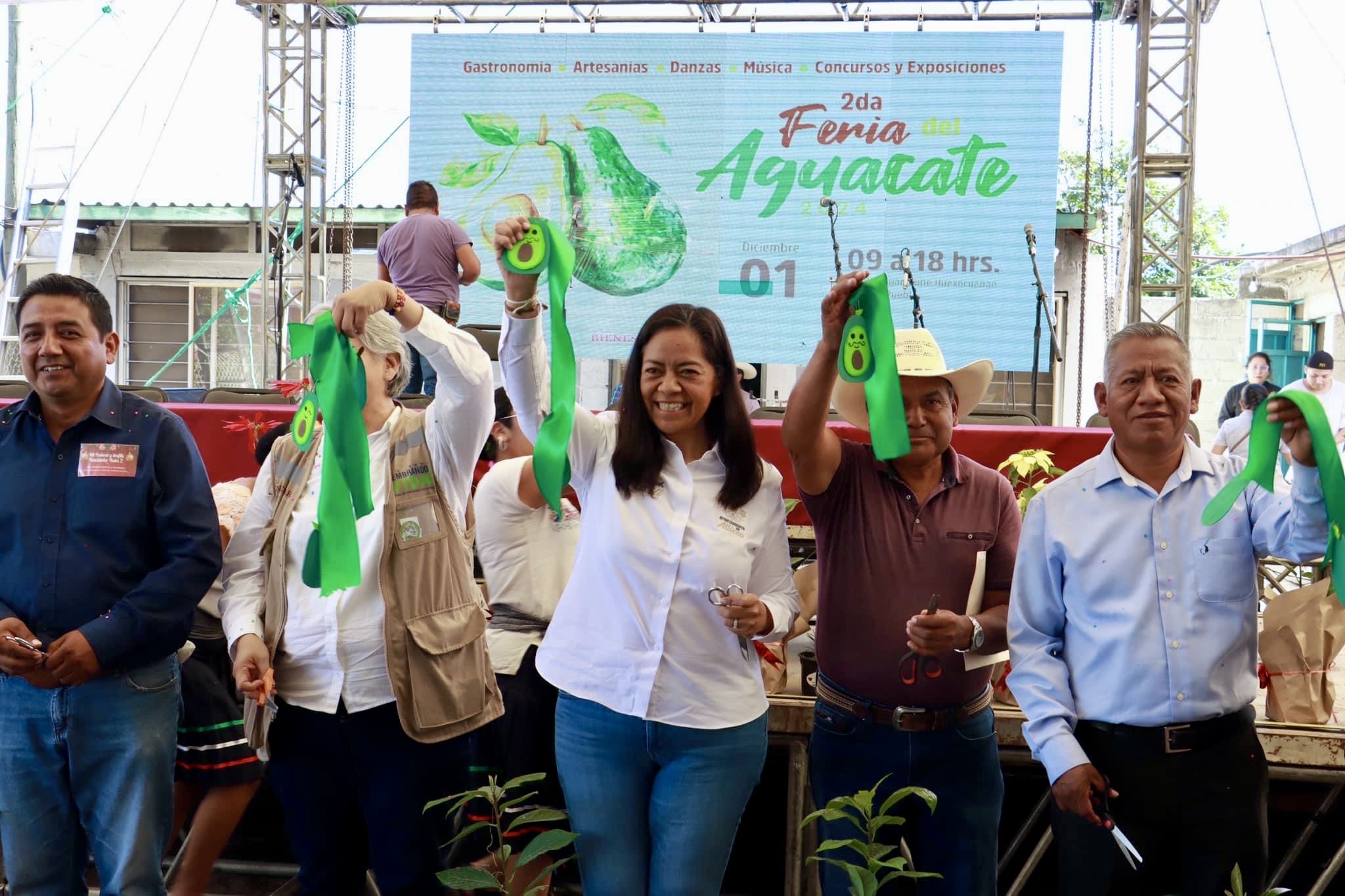 Atlixco celebra la 2da Feria del Aguacate en Guadalupe Huexocuapan