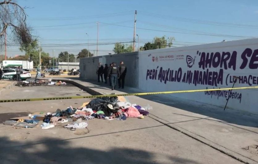 Detienen a migrantes colombianos tras hallazgo de cuerpo calcinado en CDMX