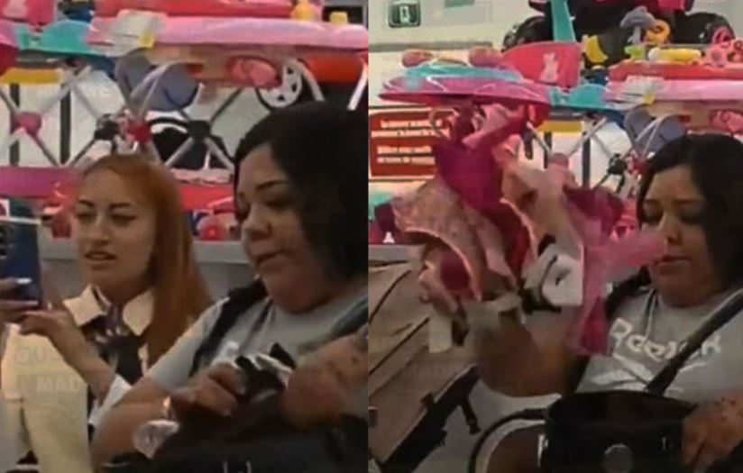 Farderas robando en Coppel Naucalpan enfrentan a empleados y agreden