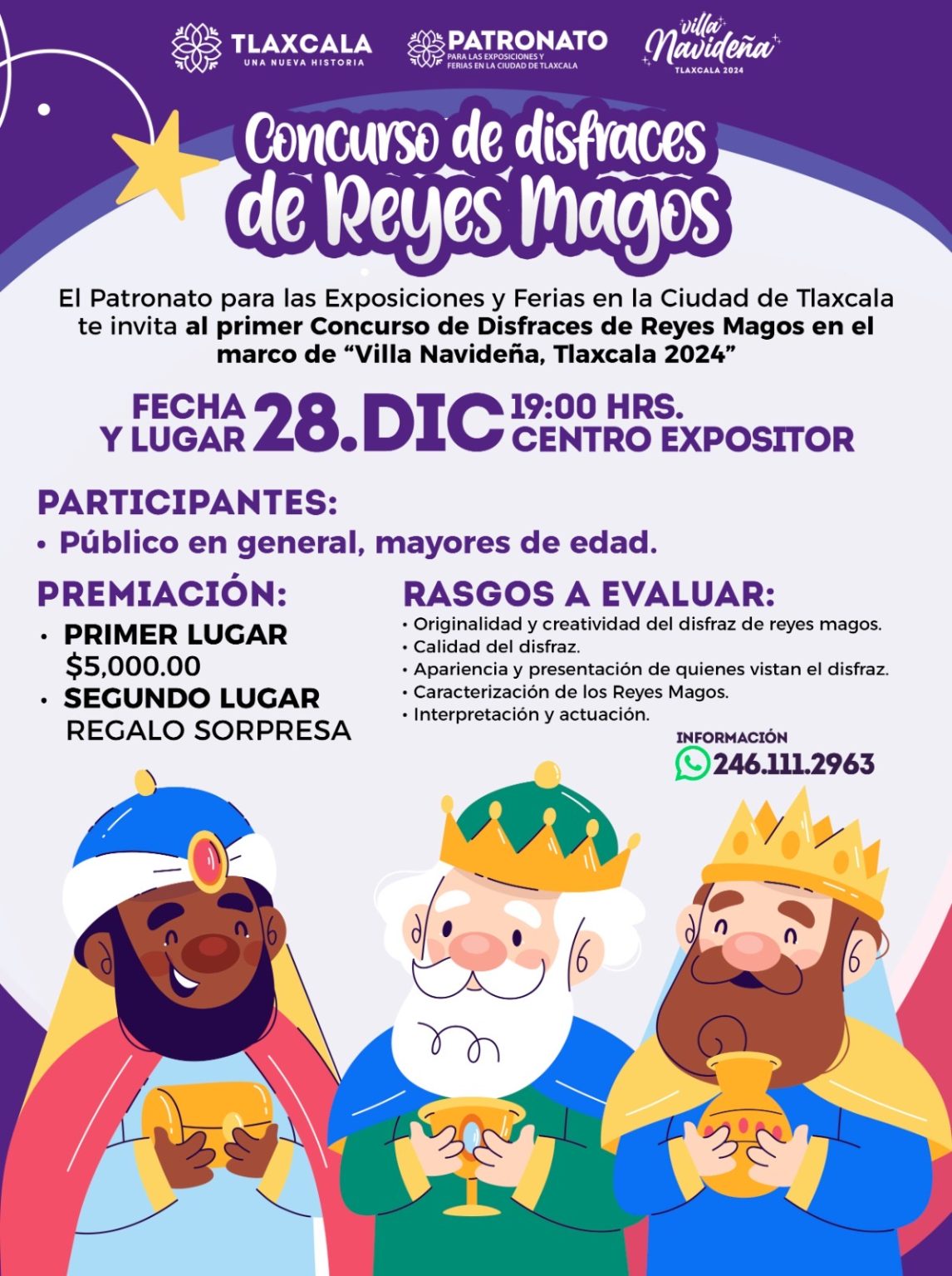 ¡No te pierdas la magia de la Villa Navideña Tlaxcala 2024! Diversión para todos.