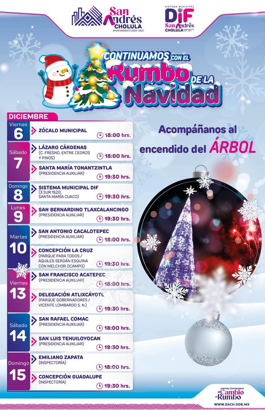 encendido arbolnavideño sach 4