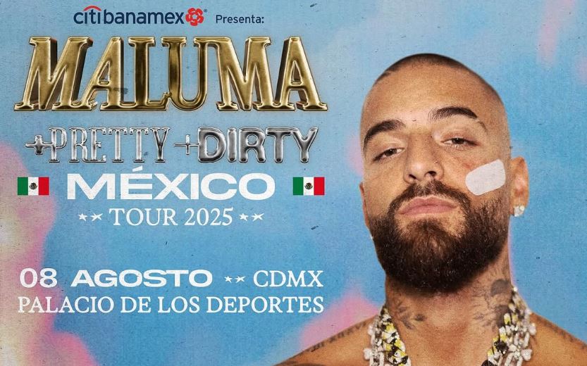 Maluma regresa a México en 2025: fechas, precios y preventa de boletos