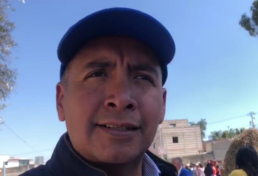 Edmundo Tlatehui confirma intención de reelegirse en San Andrés Cholula