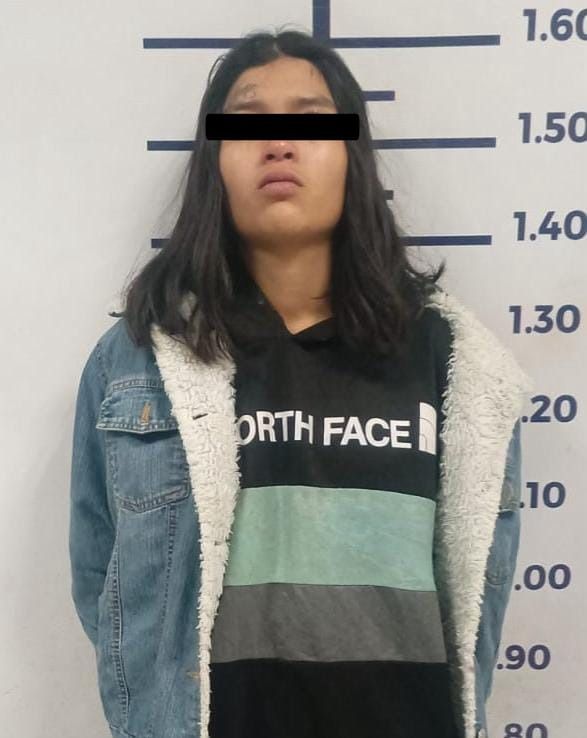 Asegura policía de San Andrés Cholula a “La Huesos”, presunta responsable de robo