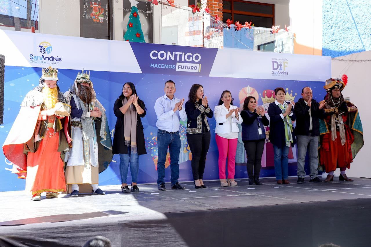 Recorrido “Contigo y con los Reyes Magos Hacemos Futuro” lleva alegría a comunidades sanandreseñas