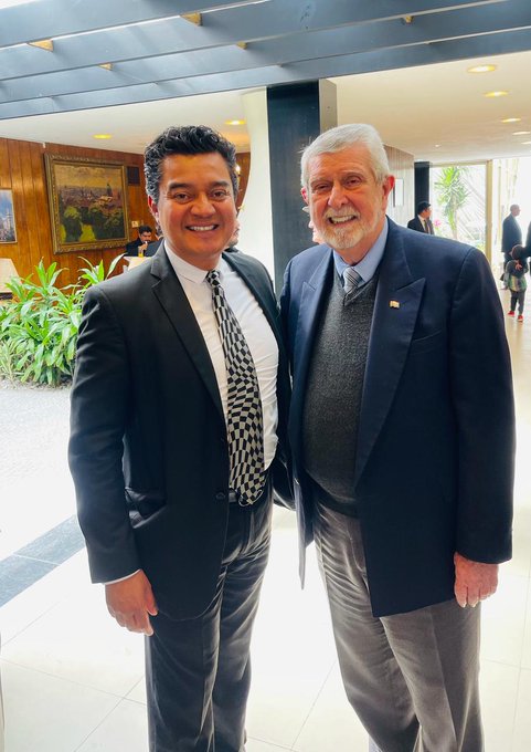 Encuentro en la embajada de Irán, fomentando la cooperación internacional: Omar Pérez