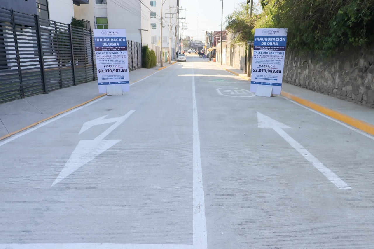 San Pedro Cholula impulsa movilidad de tres municipios de la región