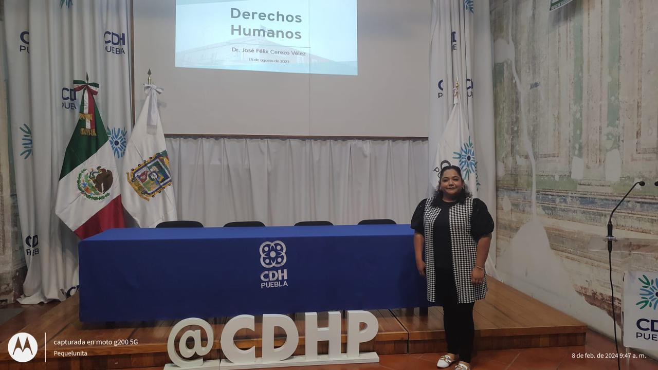 Fomentando la cultura de la legalidad y el respeto a los derechos humanos en San Pedro Cholula: Sandra Romano