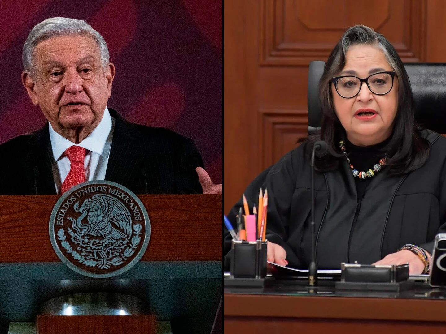 AMLO pide a Norma Piña que informe sobre su reunión con Alejandro Moreno 