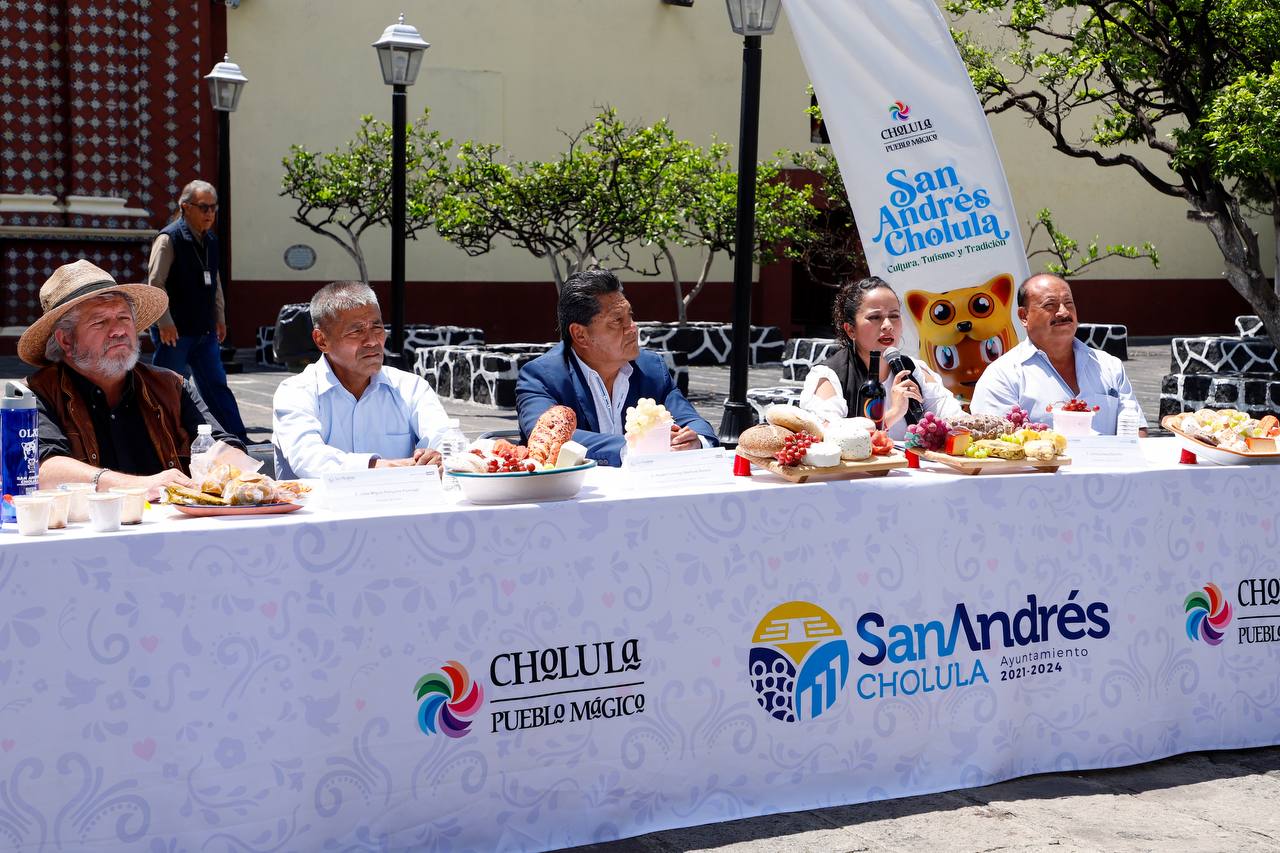 Presentación de la 23ª Feria del Queso de Santa María Tonantzintla
