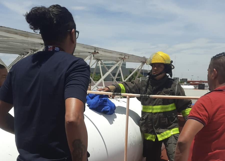 Fuga de gas LP en el Hospital General de Cholula provoca evacuación masiva