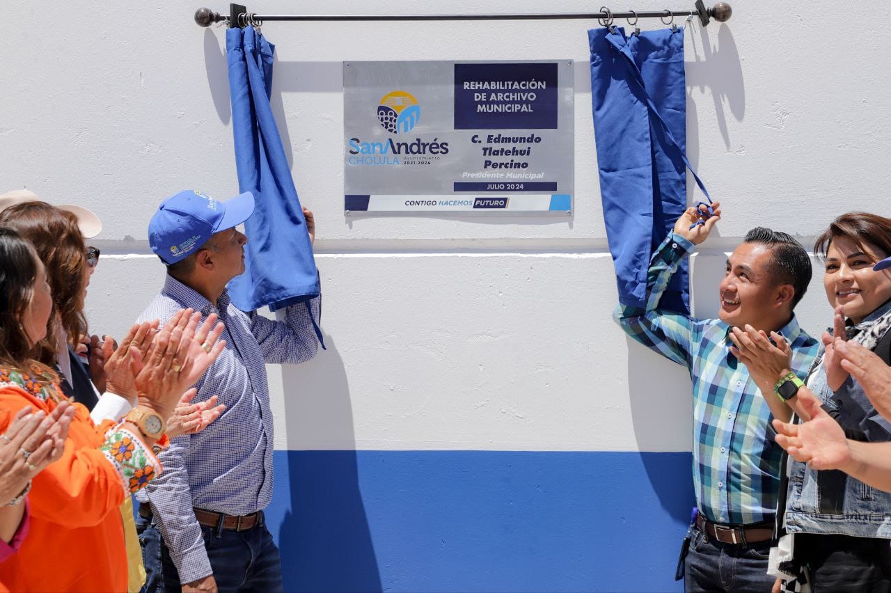 Inaugura Mundo Tlatehui rehabilitación del edificio de archivo municipal  