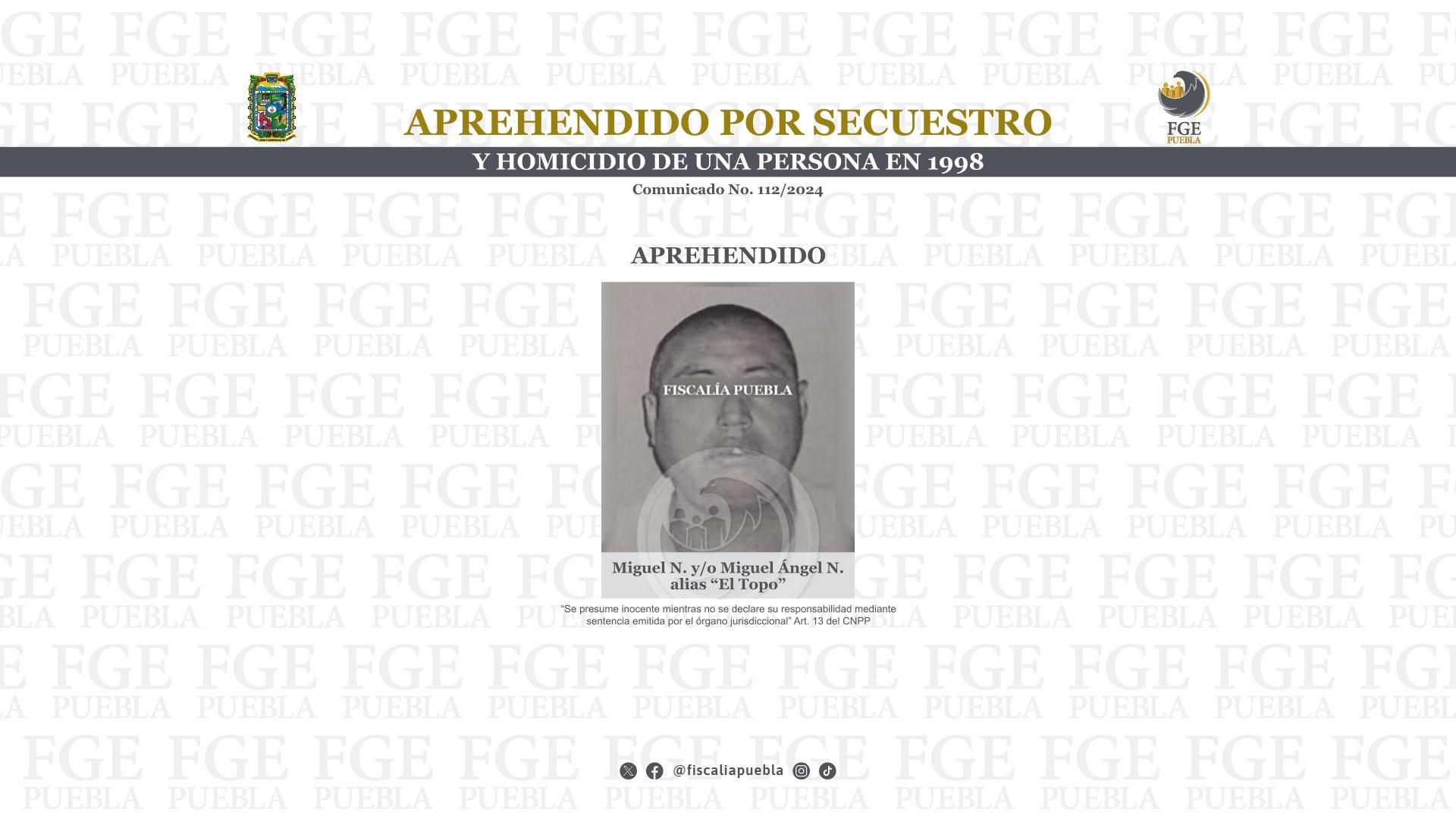 Miguel Ángel N. alias “El Topo”