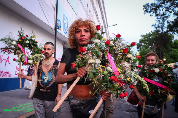 Comunidad trans se manifiesta, piden justicia por transfeminicidios 