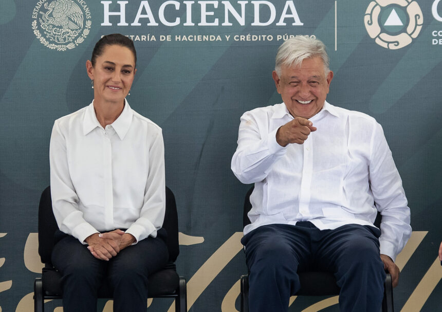 AMLO anuncia gira con Sheinbaum por Veracruz y Oaxaca 