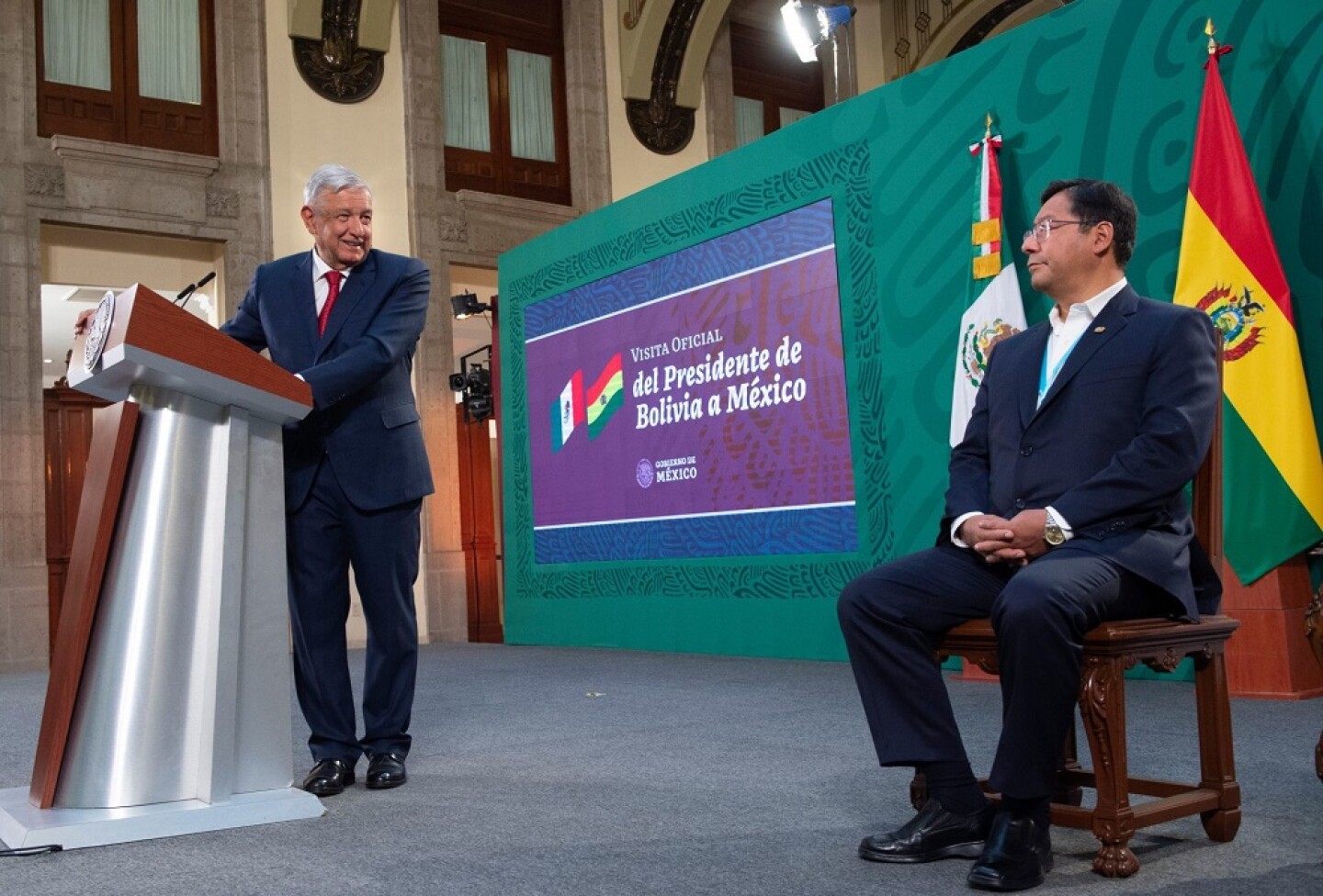 AMLO celebra la respuesta del gobierno de Luis Arce ante intento de golpe de Estado 