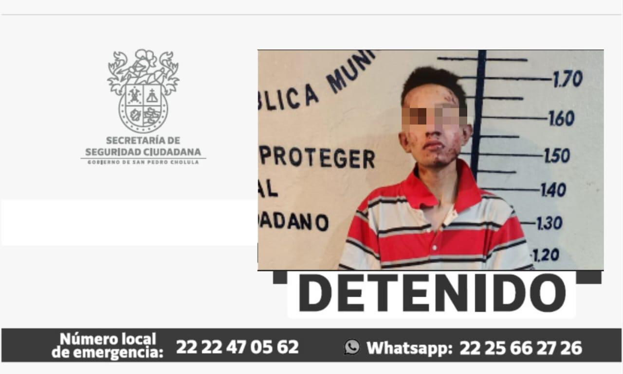 Atiende SSC Cholula reporte por tentativa de linchamiento 