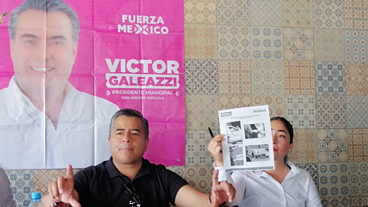 Denuncian uso de recursos públicos en San Andrés Cholula en Favor de candidata del PRIAN