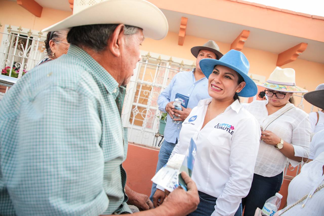 De la mano de las y los sanandreseños Lupita Cuautle continúa con el cambio de rumbo 