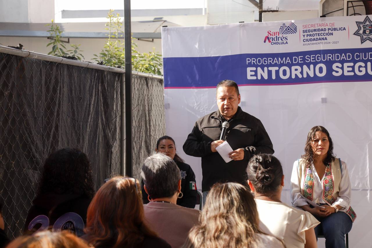 Anuncia Lupita Cuautle el inicio del programa “Entorno Seguro”