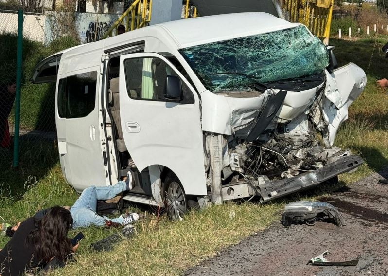 Grave accidente en la autopista México-Pirámides deja heridos y caos vial