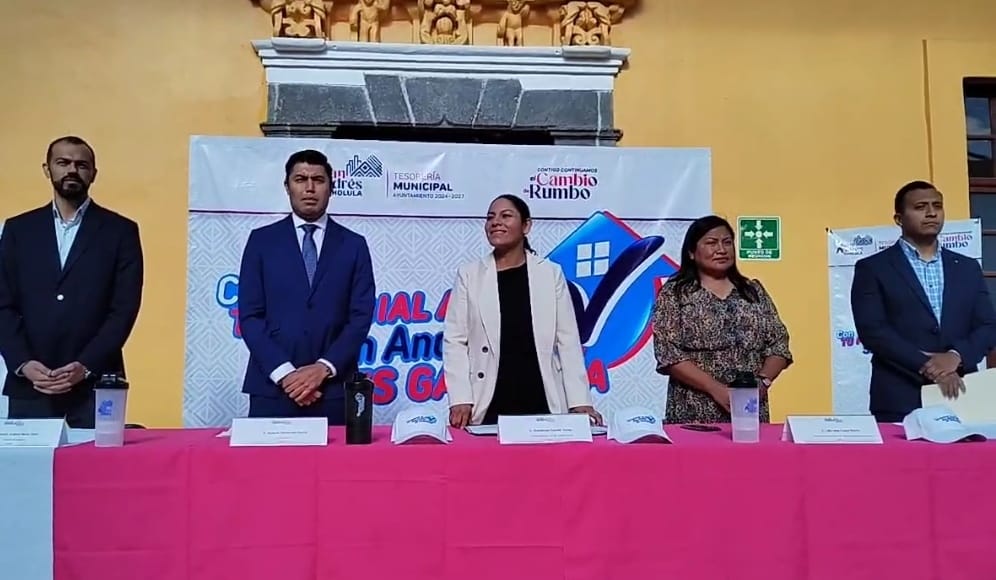 Arranca Campaña de Predial Anticipado en San Andrés Cholula con descuentos y estímulos fiscales
