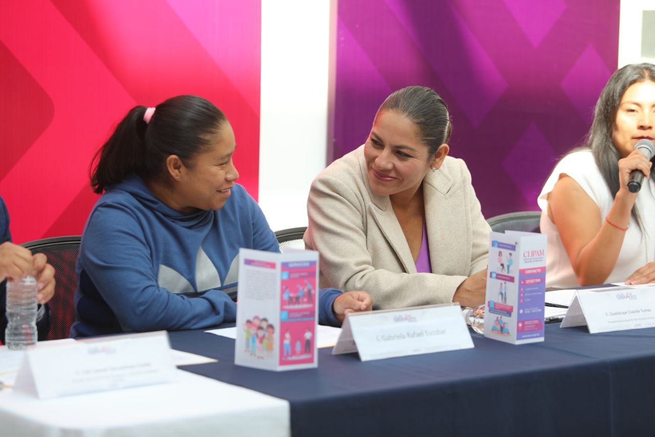 Lupita Cuautle refuerza la atención y protección de Niñas, Niños y Adolescentes en San Andrés Cholula