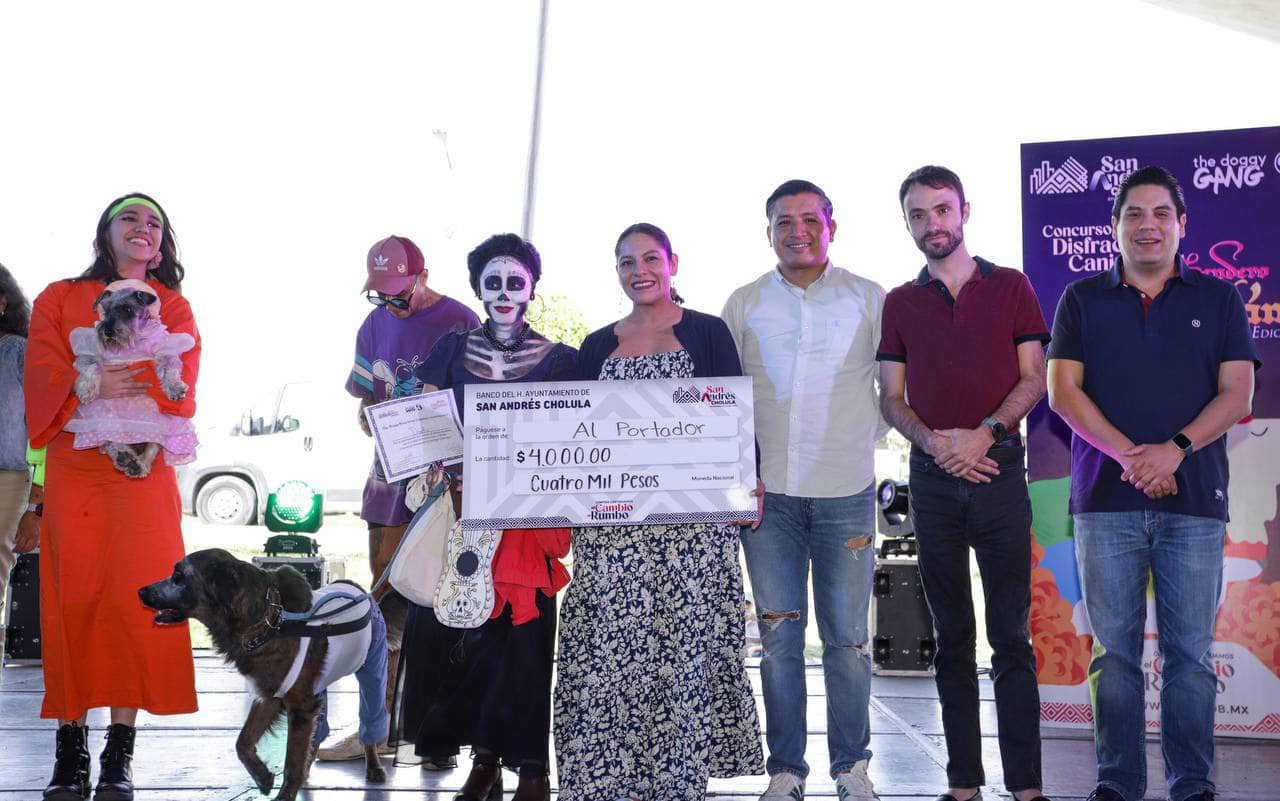 Reconocimiento a los fieles amigos caninos en el Festival Sendero AlMictlán