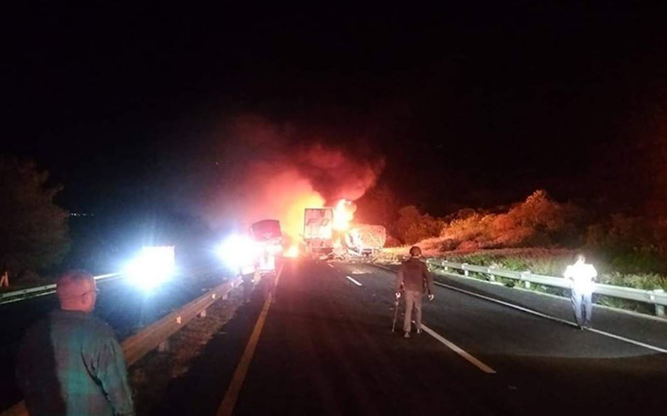 Choque múltiple en la autopista México-Guadalajara provoca cierre vial